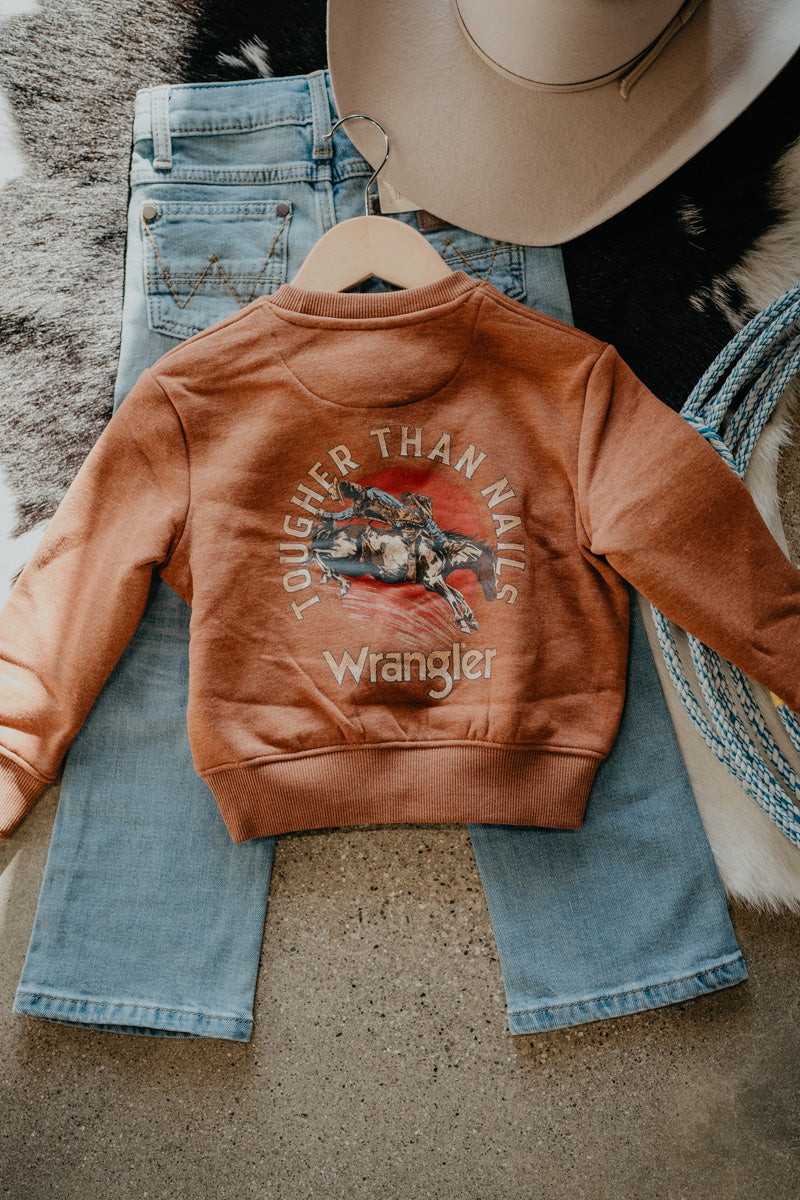 'Marty' Wrangler Boy's Tough Mocha Fleece (XXS-XL)