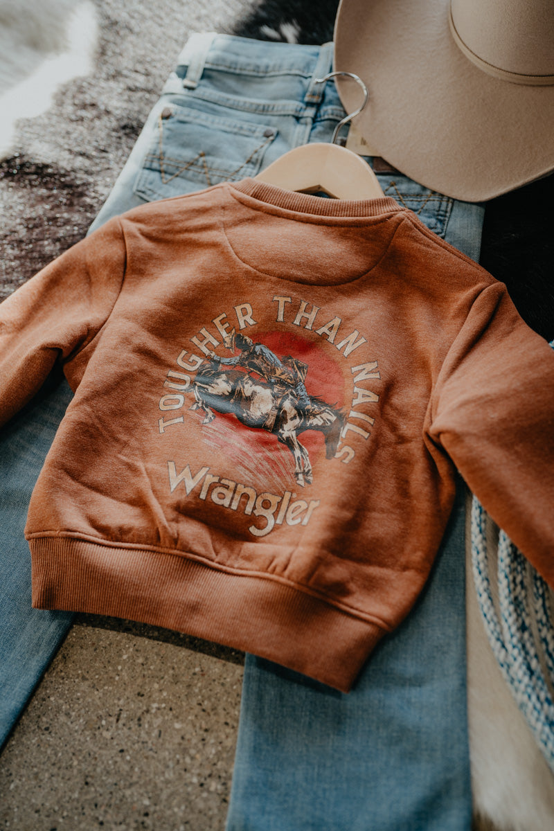 'Marty' Wrangler Boy's Tough Mocha Fleece (XXS-XL)