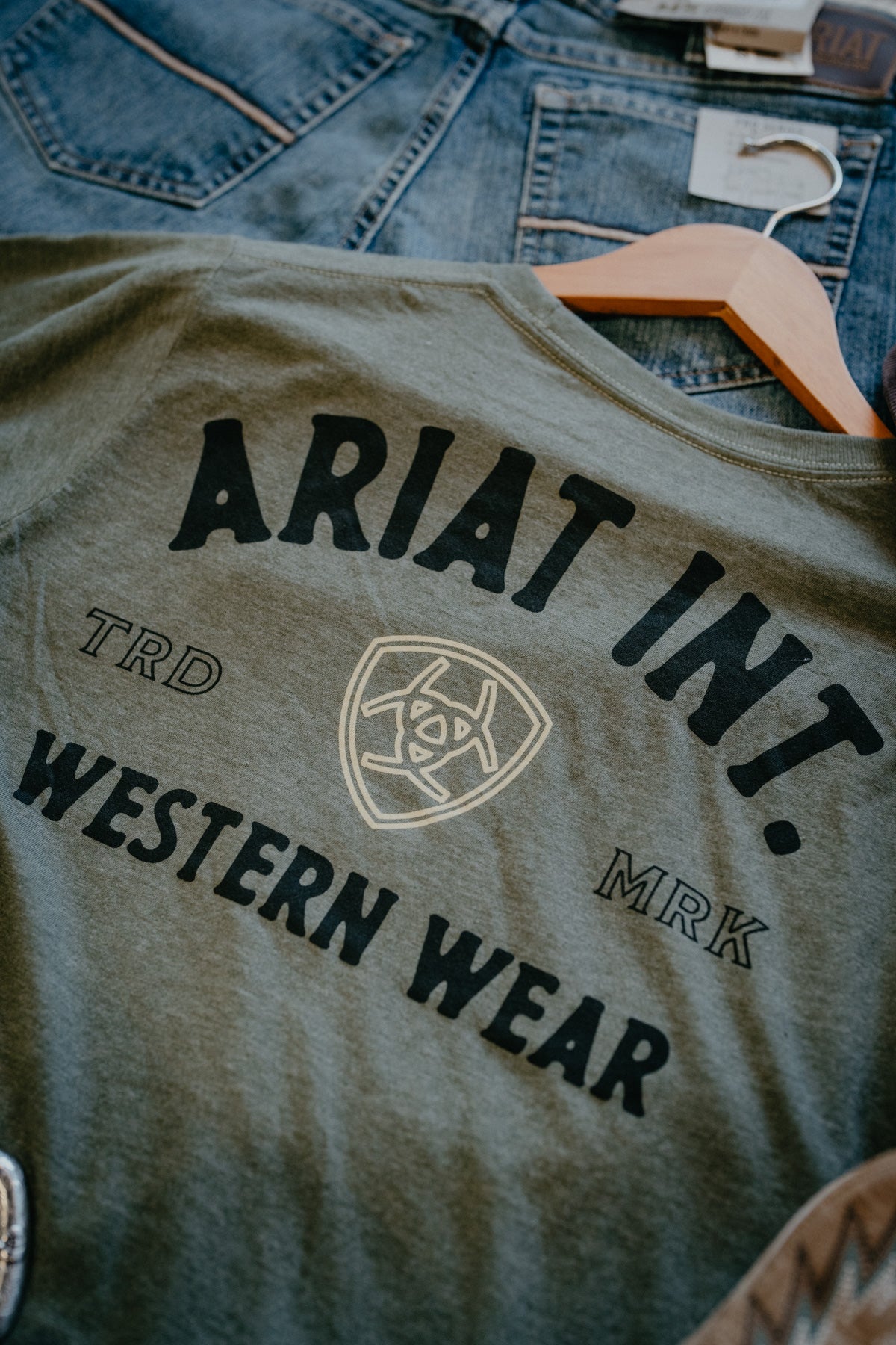 'Sullivan' Men's  Forest Green Ariat T-Shirt