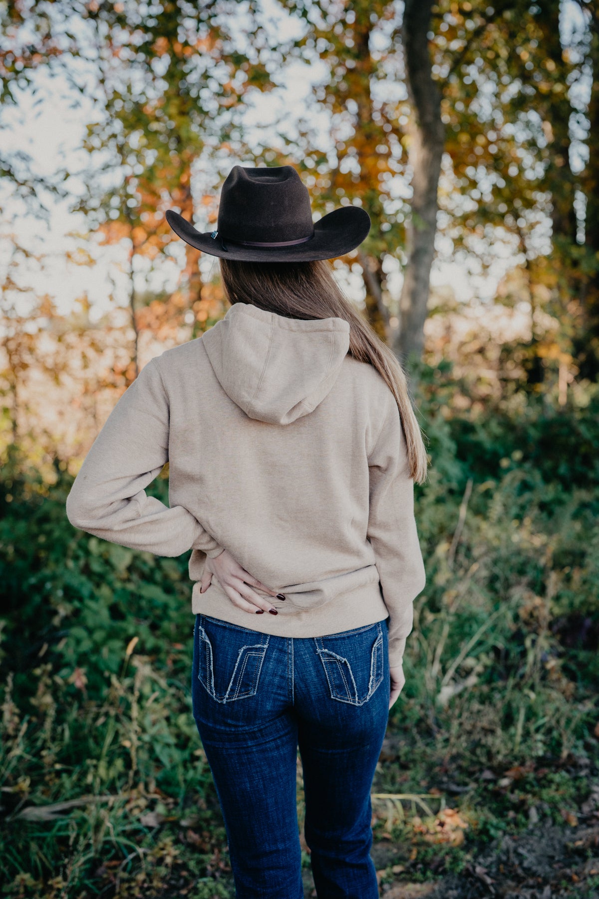 'Kahlua'  Ariat Khaki Women's Logo 2.0 Hoodie