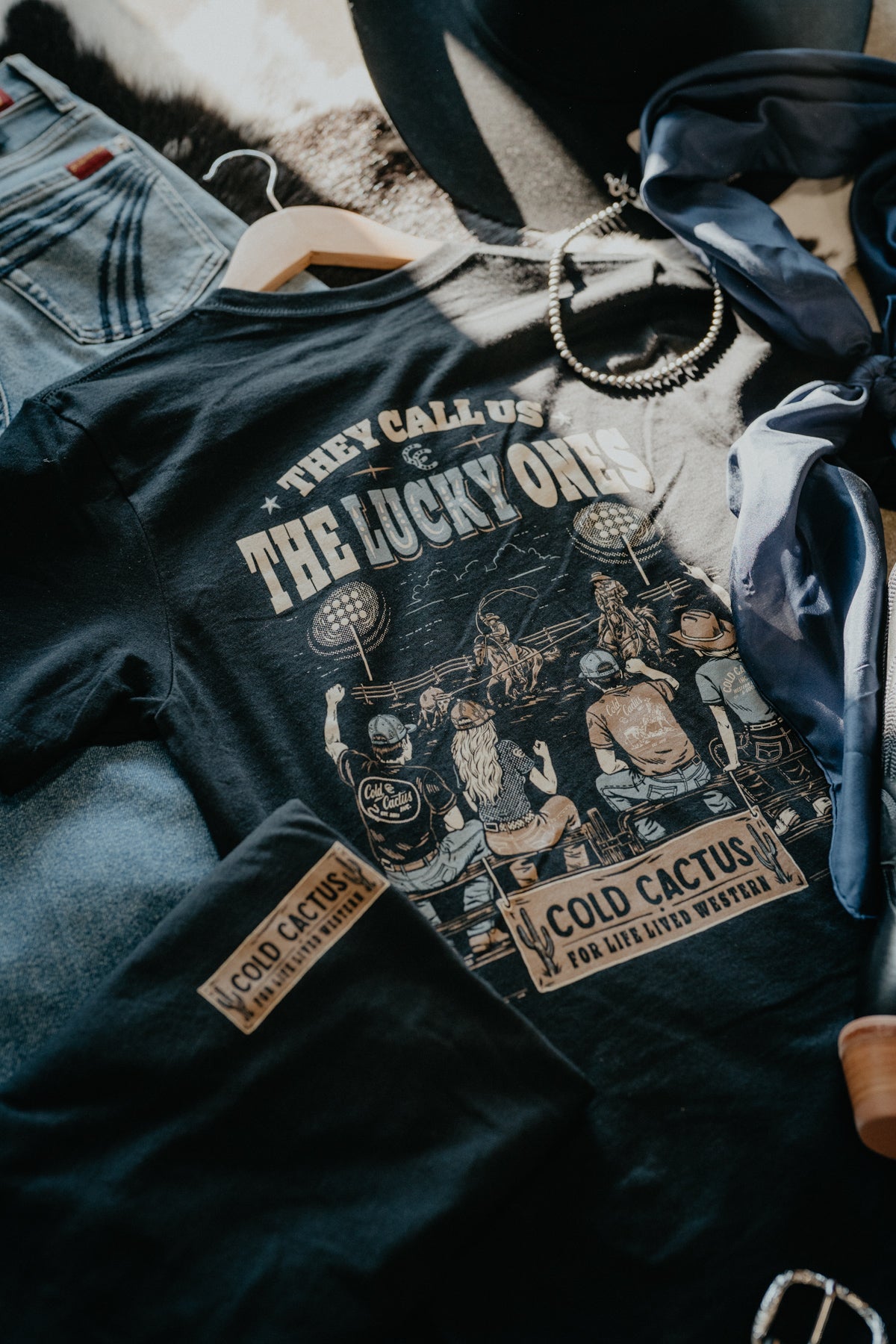 'The Lucky Ones' CC Exclusive Black Graphic T
