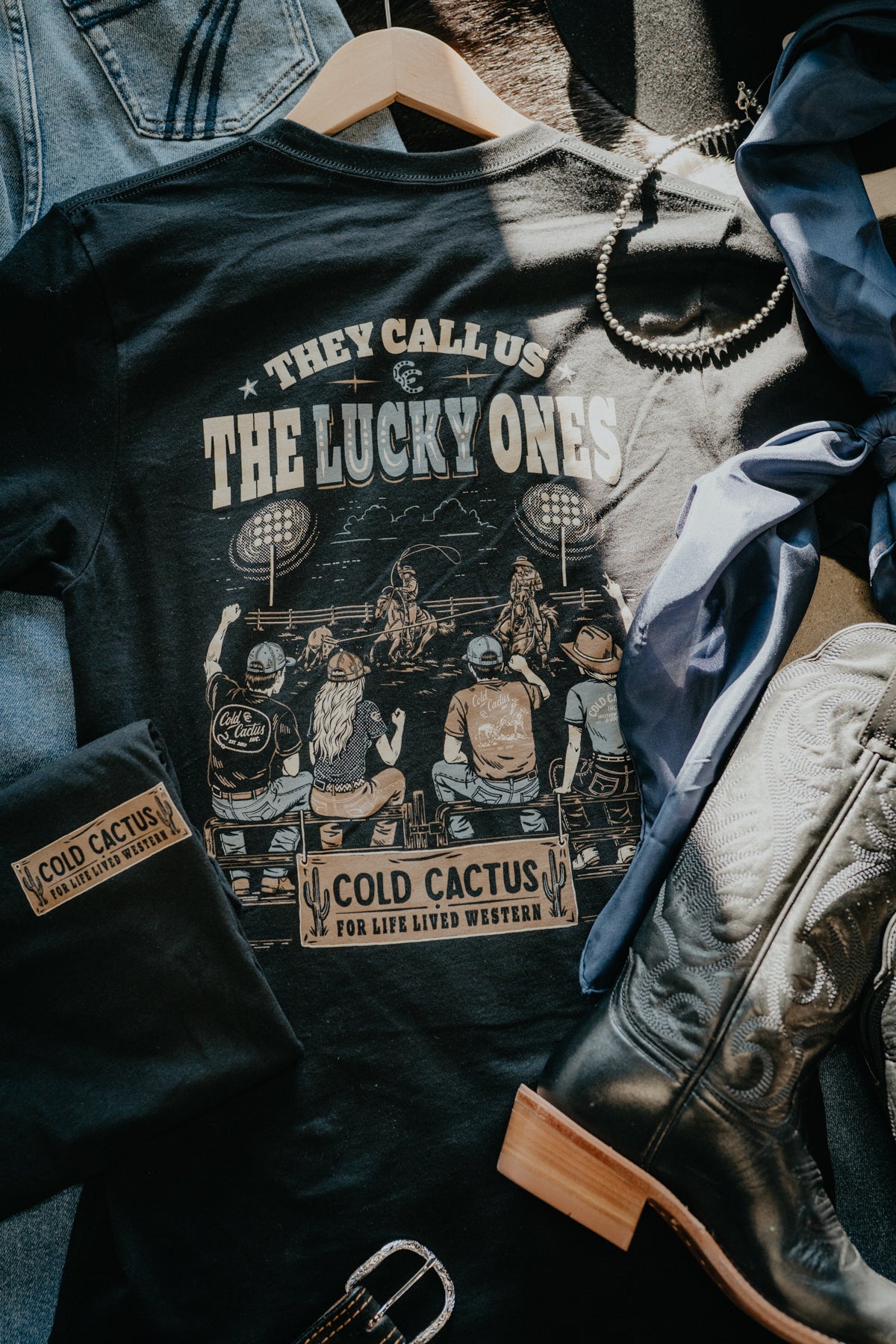 'The Lucky Ones' CC Exclusive Black Graphic T
