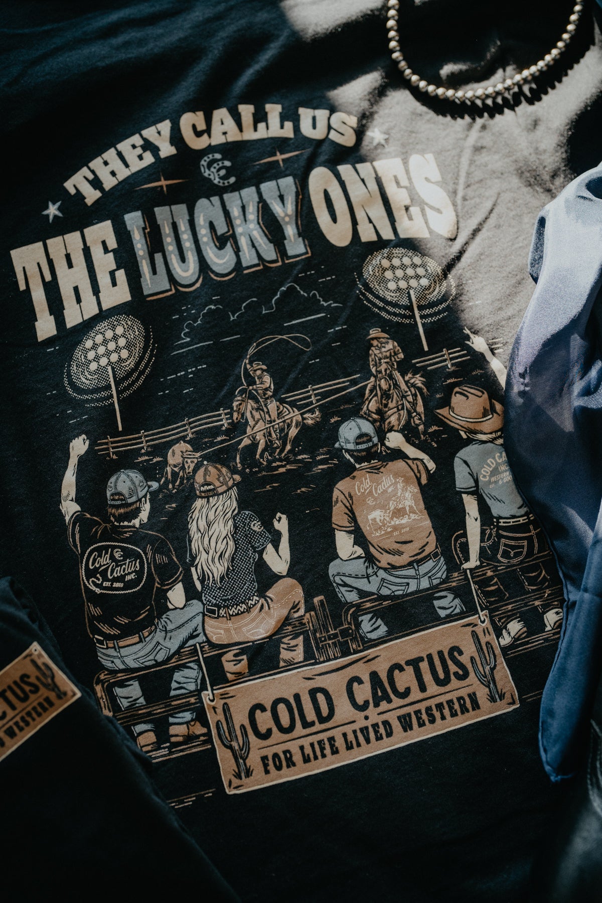 'The Lucky Ones' CC Exclusive Black Graphic T