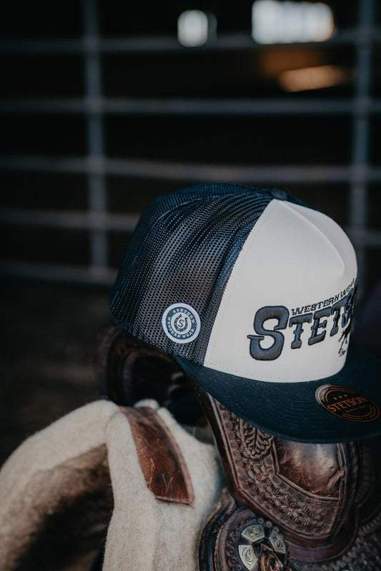 Stetson Western Wear Black Ball Cap