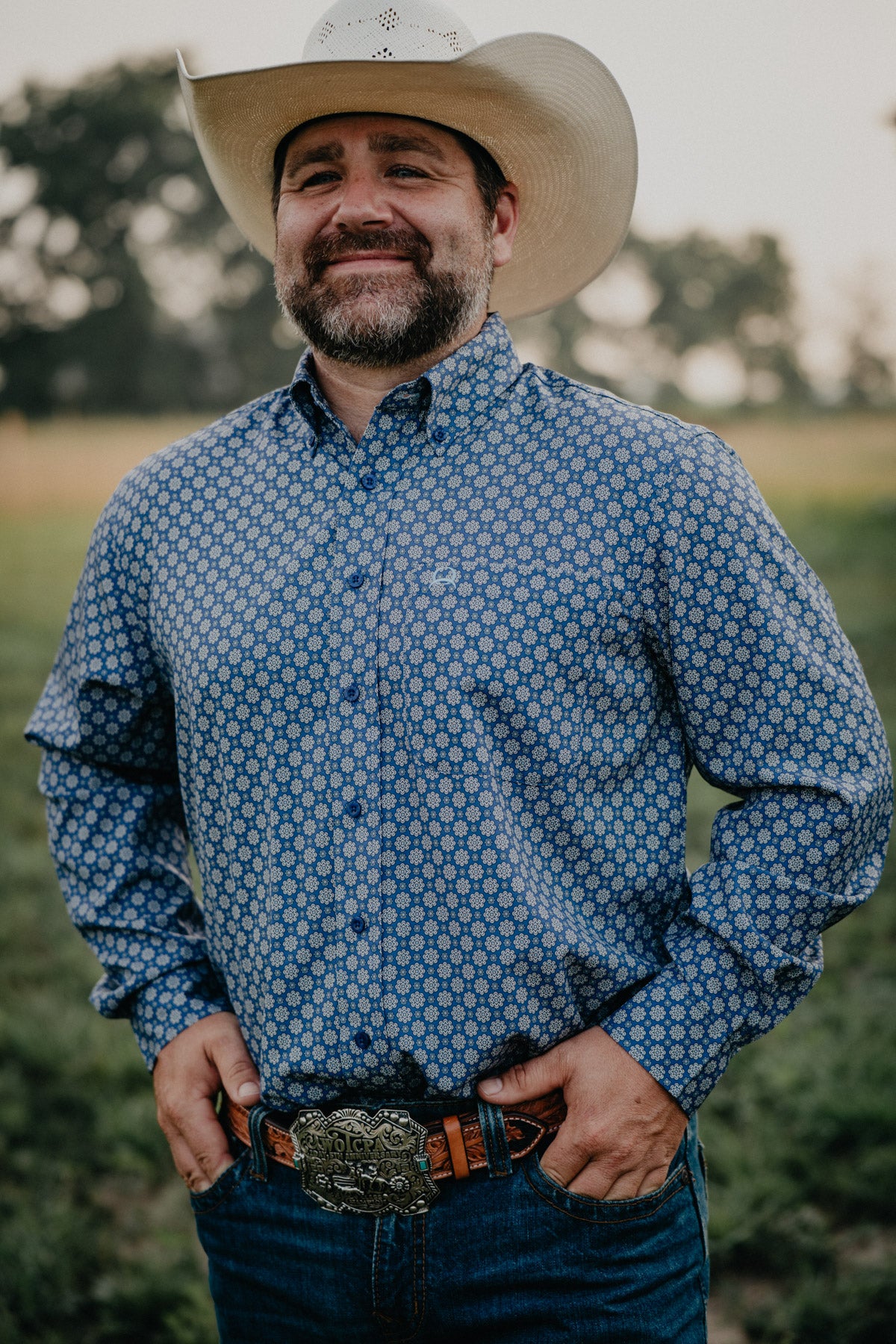 'Alan' Long Sleeve Arenaflex Button Down (S-XXL)