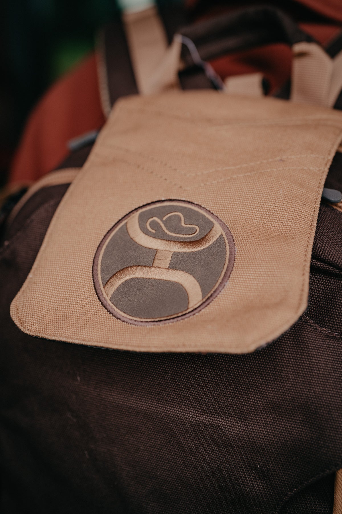 'Mule' Hooey Backpack Brown with Tan Accents