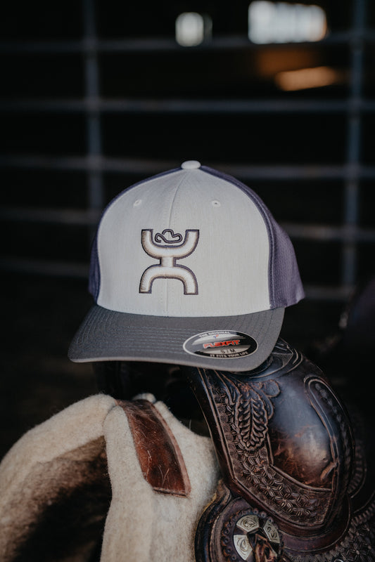 'Coach' 5-Panel Trucker Hat with Tan/Brown Logo By Hooey