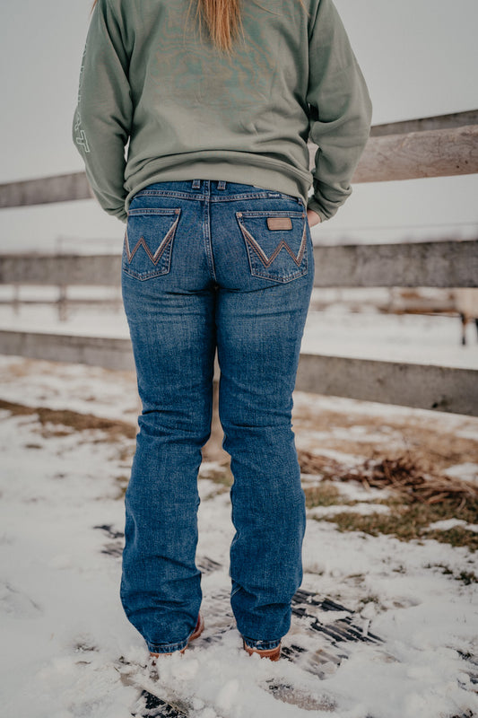 'Katelyn' Mae Mid Rise Bootcut Jean by Wrangler (24-35)