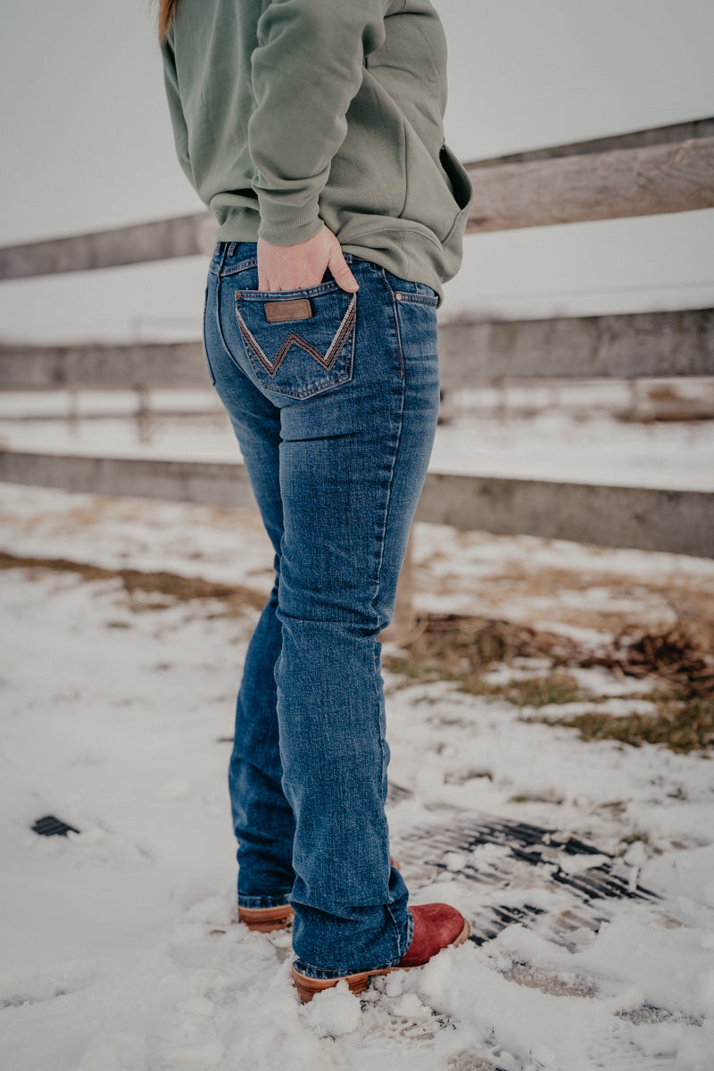 'Katelyn' Mae Mid Rise Bootcut Jean by Wrangler (24-35)
