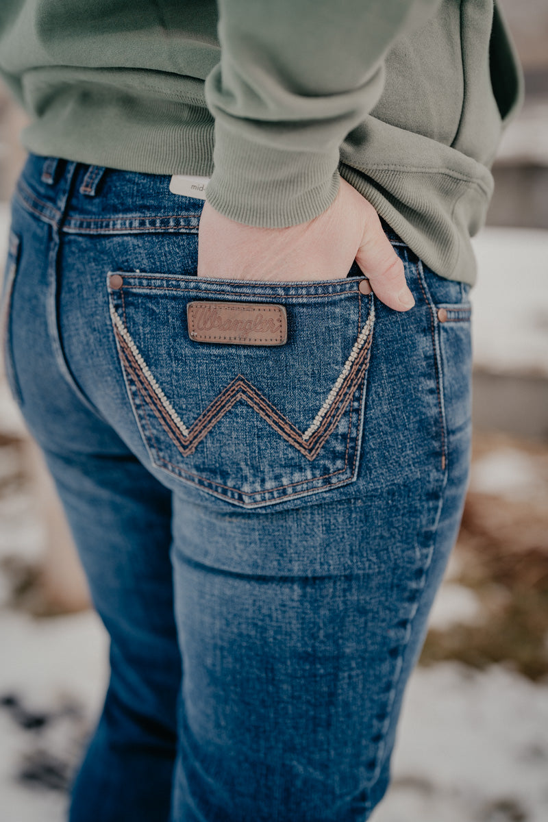'Katelyn' Mae Mid Rise Bootcut Jean by Wrangler (24-35)