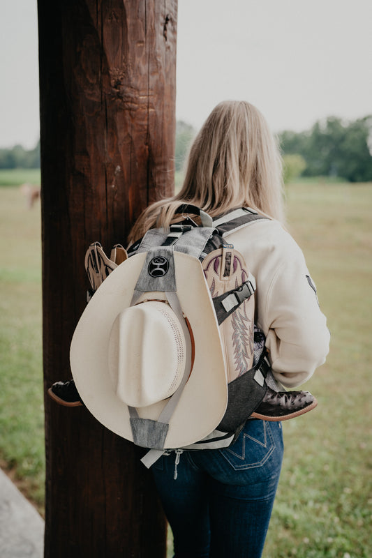 'Mule' Hooey Backpack Black with Grey Accents