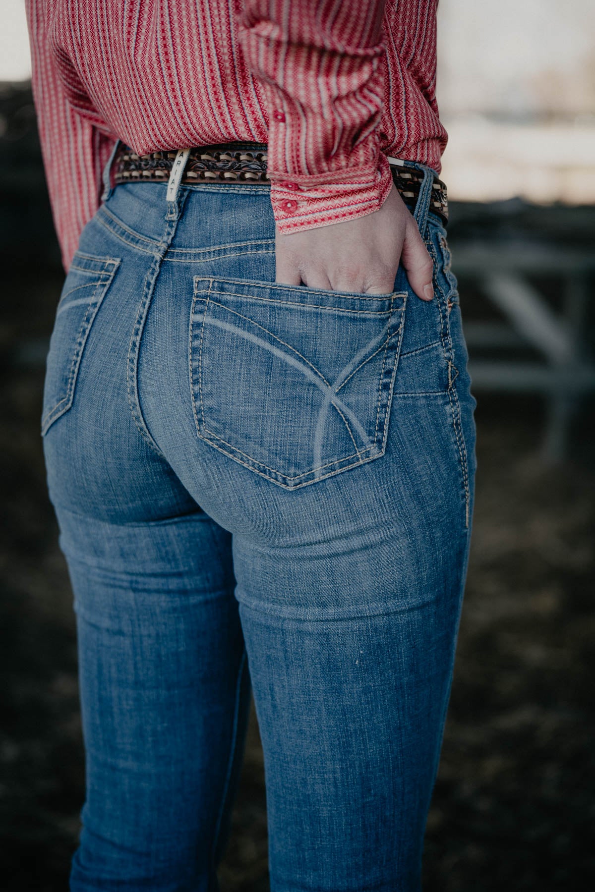 'Daniela' High Rise Bootcut Jean by Ariat (Sizes 30-34 only)