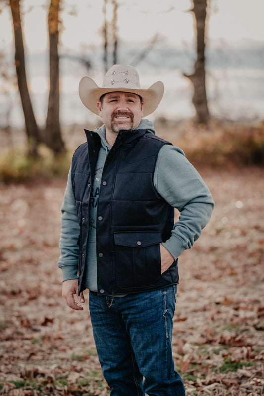 'Weatherford' Men's Ariat X Relentless Black Insulated Vest (L- XXL)