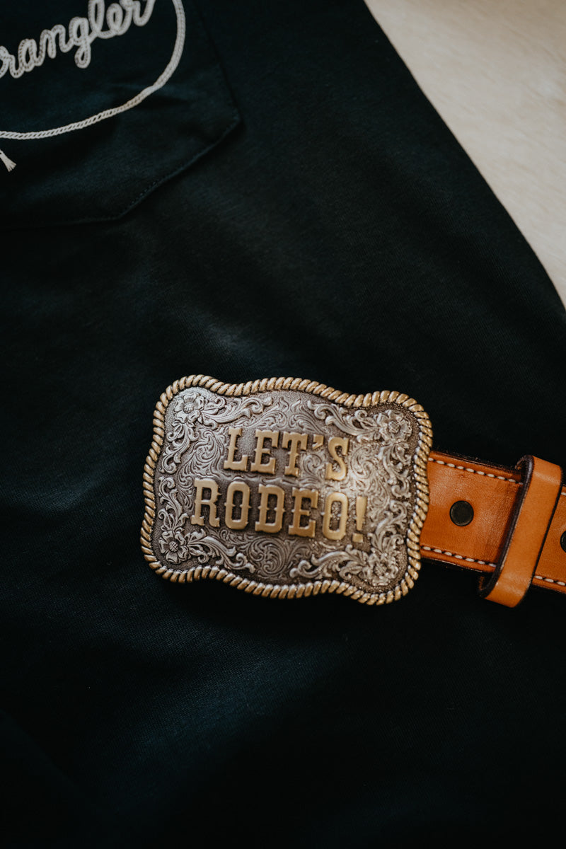 Let's Rodeo Buckle