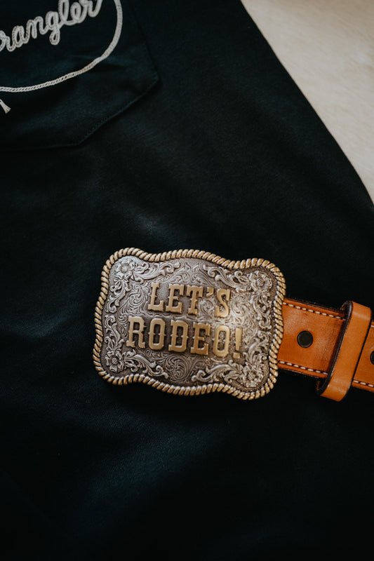 Let's Rodeo Buckle