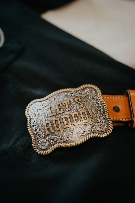 Let's Rodeo Buckle