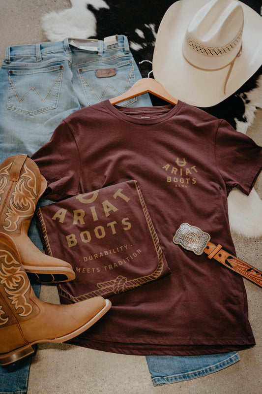 'Western Ropes' Ariat Men's T-Shirt (M-XXL)