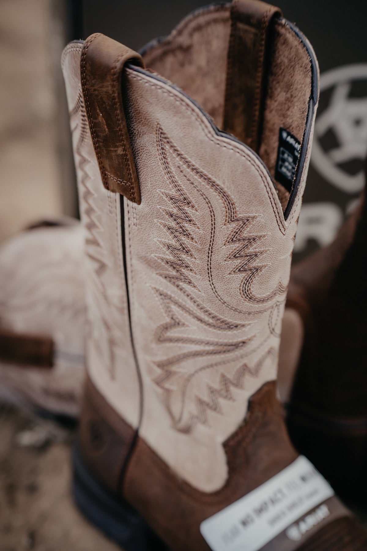 'Bush Creek' Men's Ariat Cowboy Boots (Sizes 8.5-13; D & EE Widths)