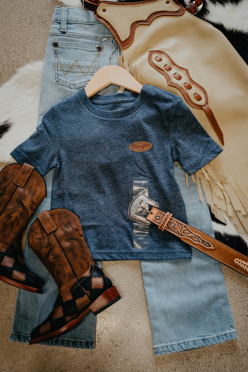 'Spirit Of The West' Boy's Tee by Wrangler (XXS-XL)