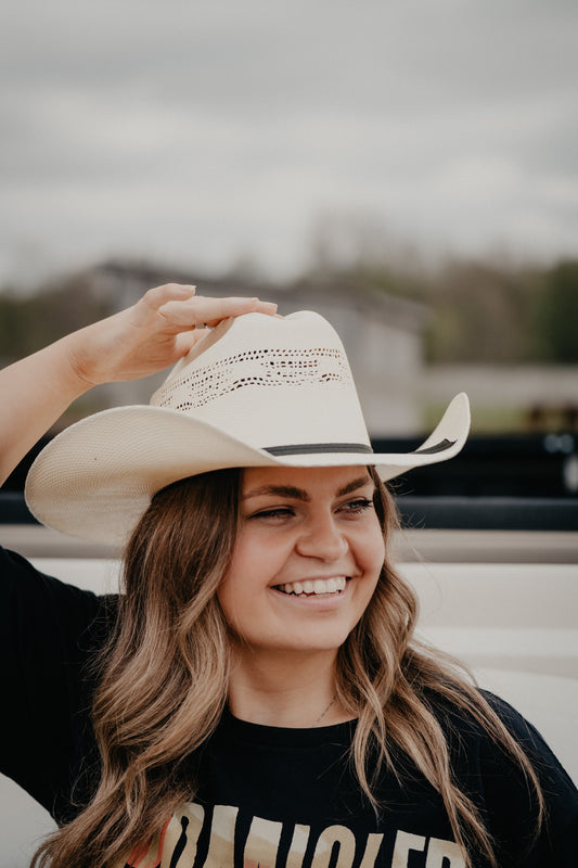 Denison 7X Straw Cowboy Hat by Resistol