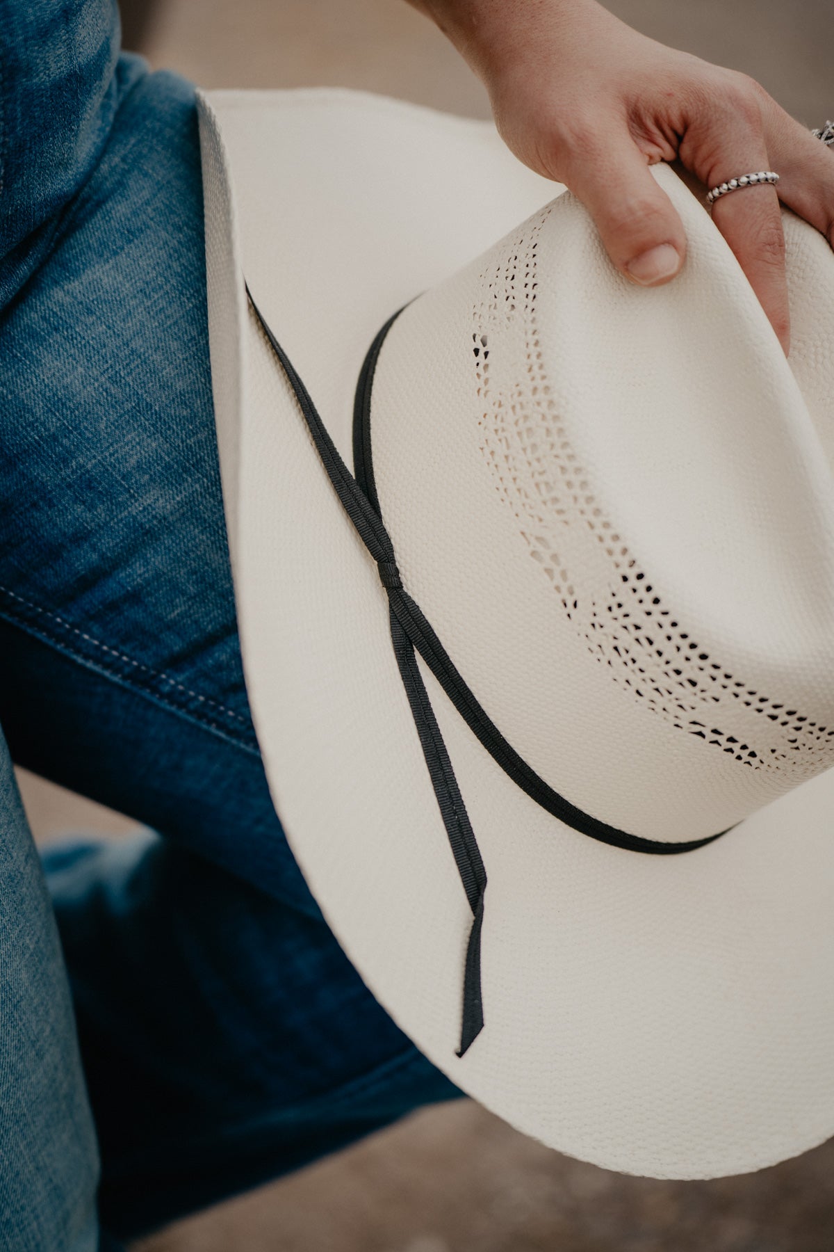 Denison 7X Straw Cowboy Hat by Resistol