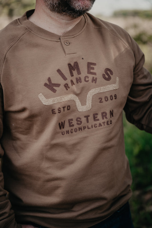 'Reeves' Work Wear Brown Kimes Men's Pullover (S-XXL)