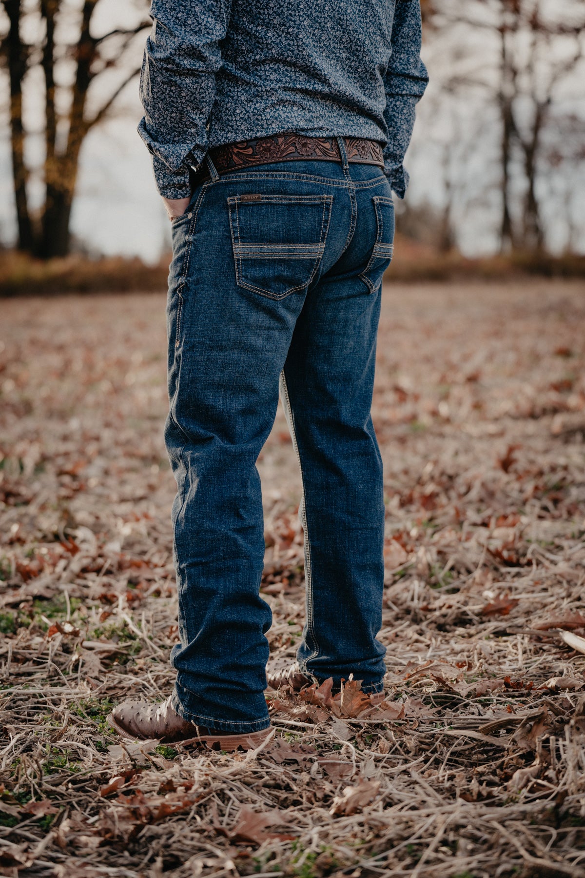 'Ricco' Men's Ariat M7 Slim Fit Straight Leg Jean (1 38/36 ONLY)