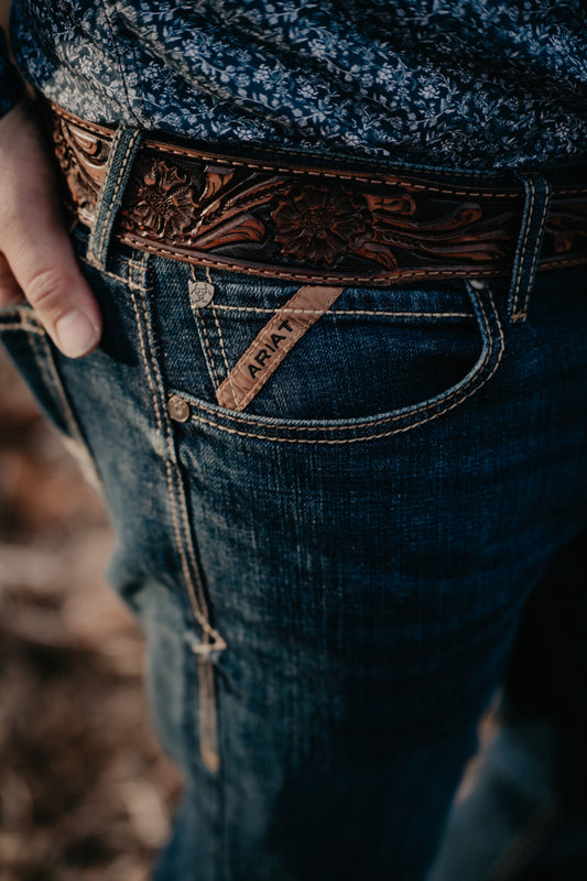 'Ricco' Men's Ariat M7 Slim Fit Straight Leg Jean (1 38/36 ONLY)