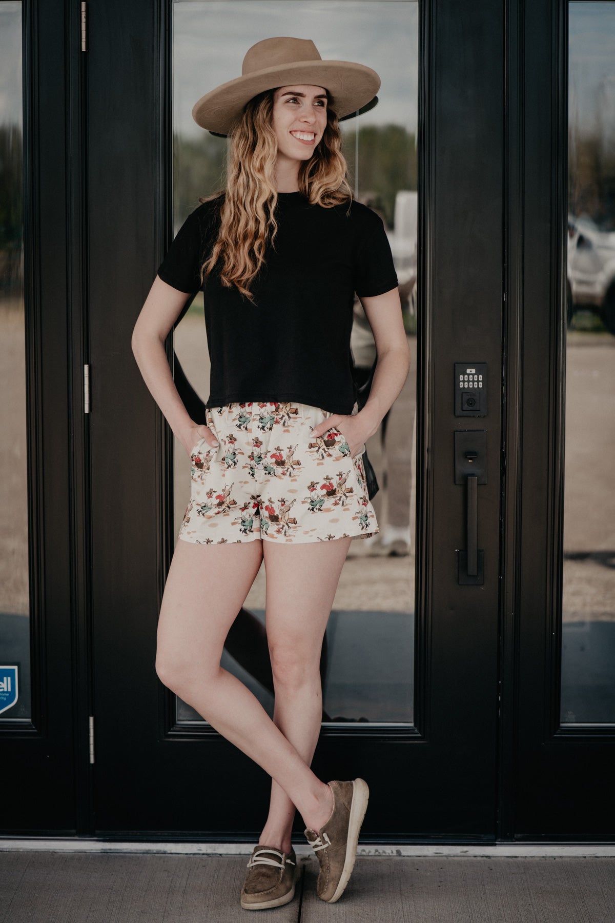 'Wagon Wheel' Boxer Shorts (S-L)