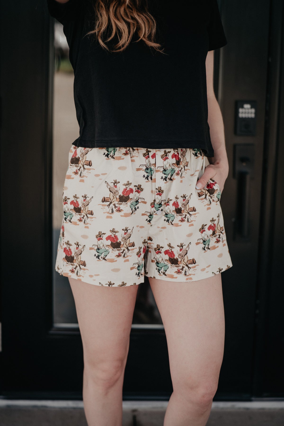 'Wagon Wheel' Boxer Shorts (S-L)