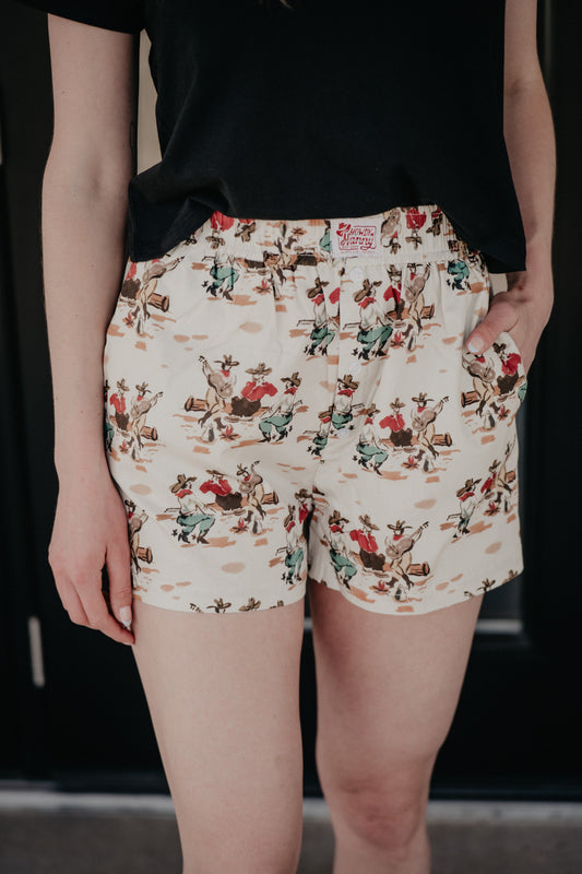 'Wagon Wheel' Boxer Shorts (S-L)