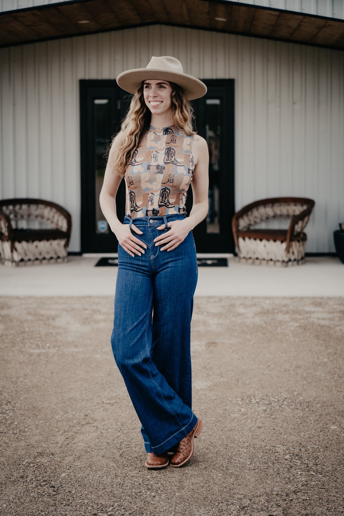 'Hadi' Boot Lovin' Tank (2X Only)