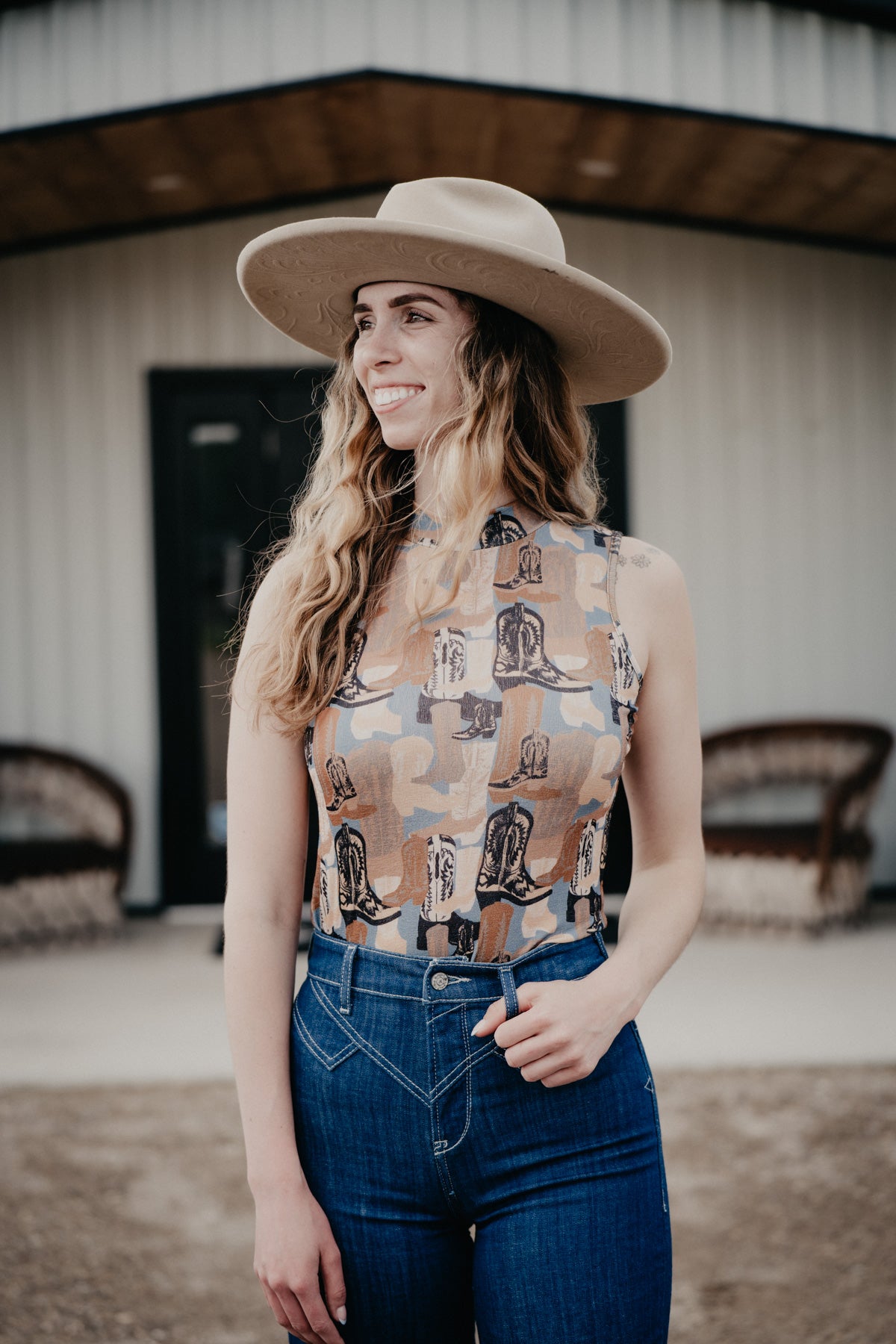 'Hadi' Boot Lovin' Tank (2X Only)