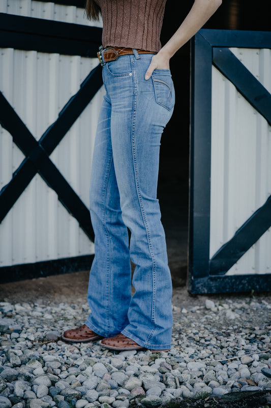 'Lorena' High Rise Bootcut Jean by Ariat (Sizes 24-34)