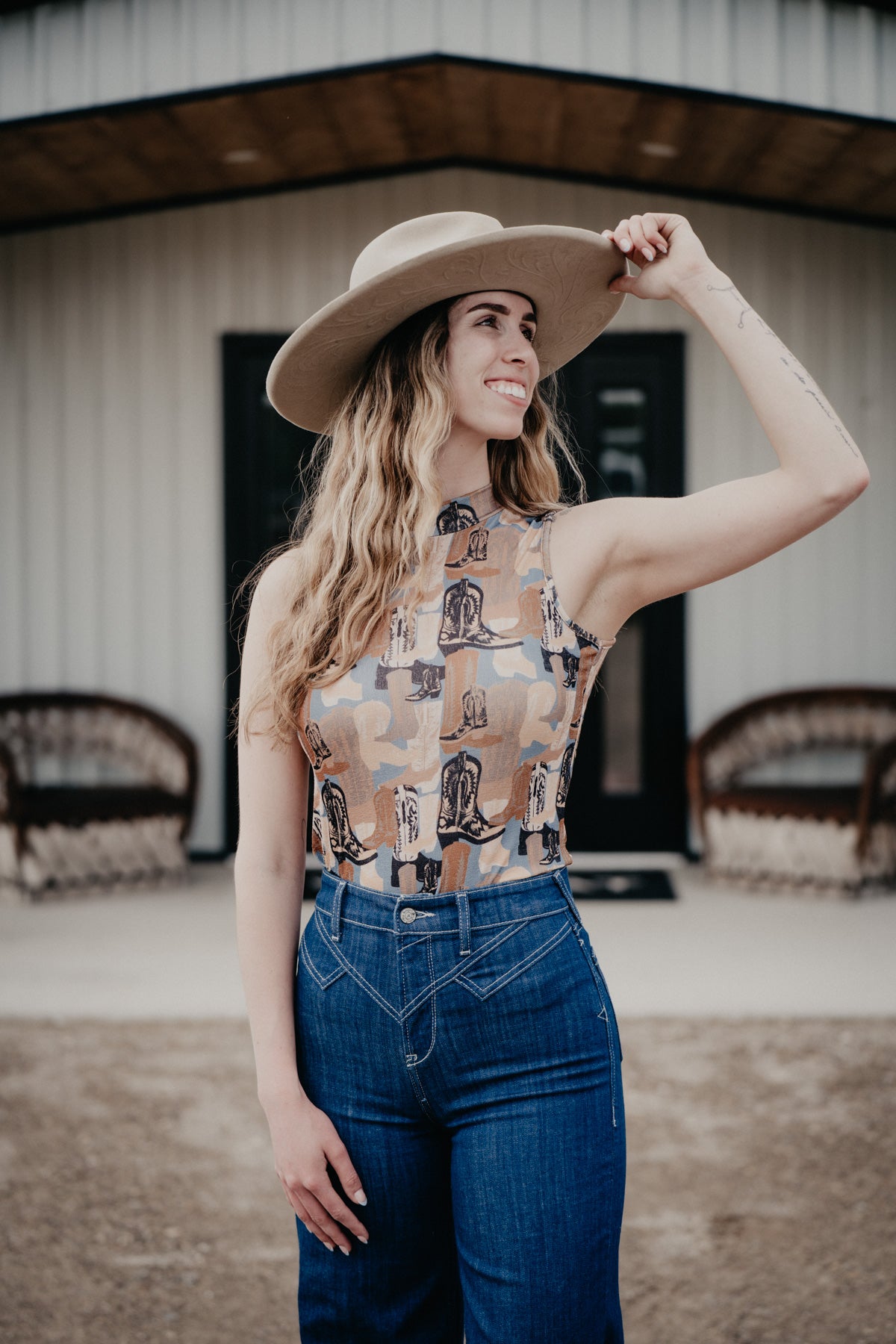 'Hadi' Boot Lovin' Tank (2X Only)