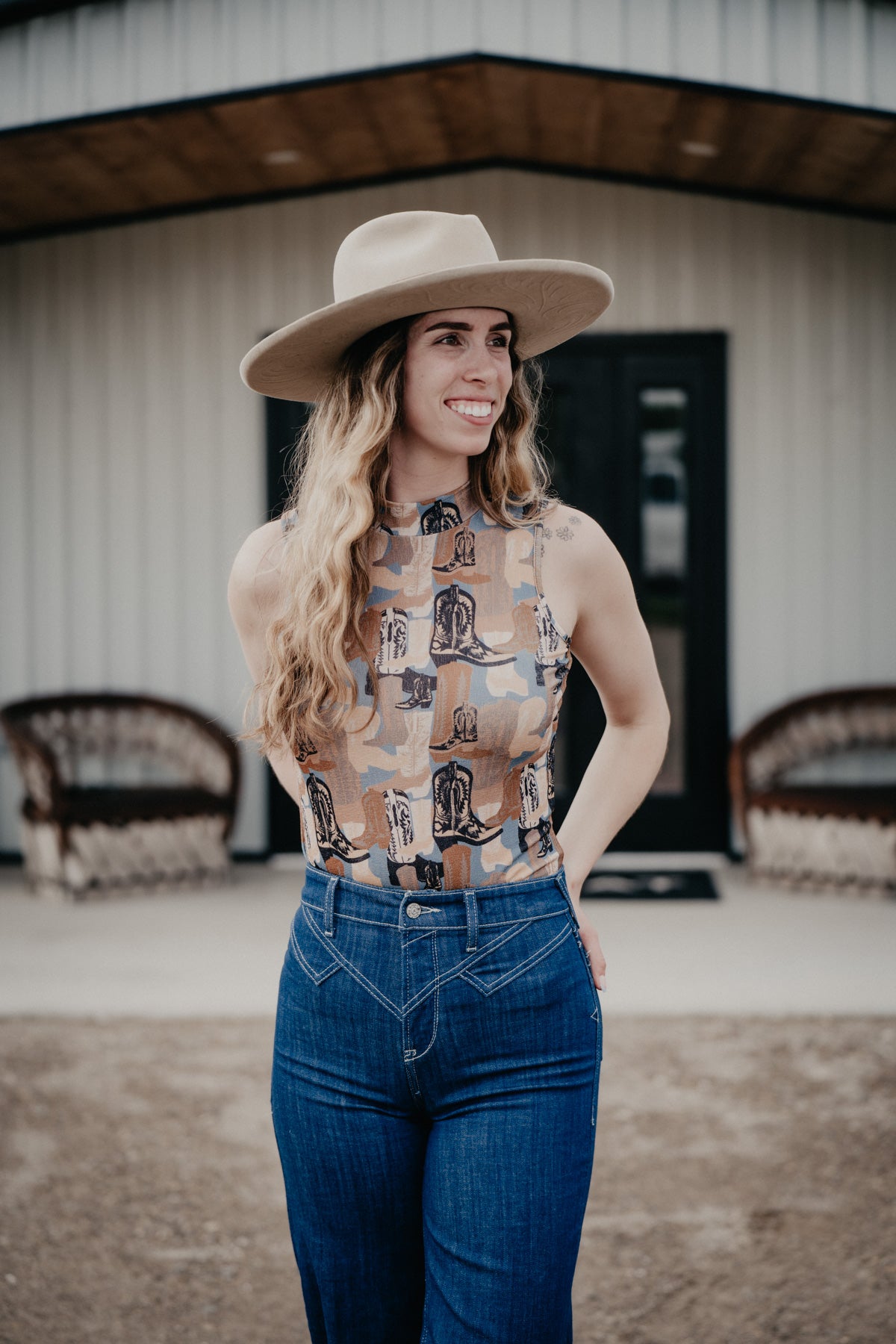 'Hadi' Boot Lovin' Tank (2X Only)