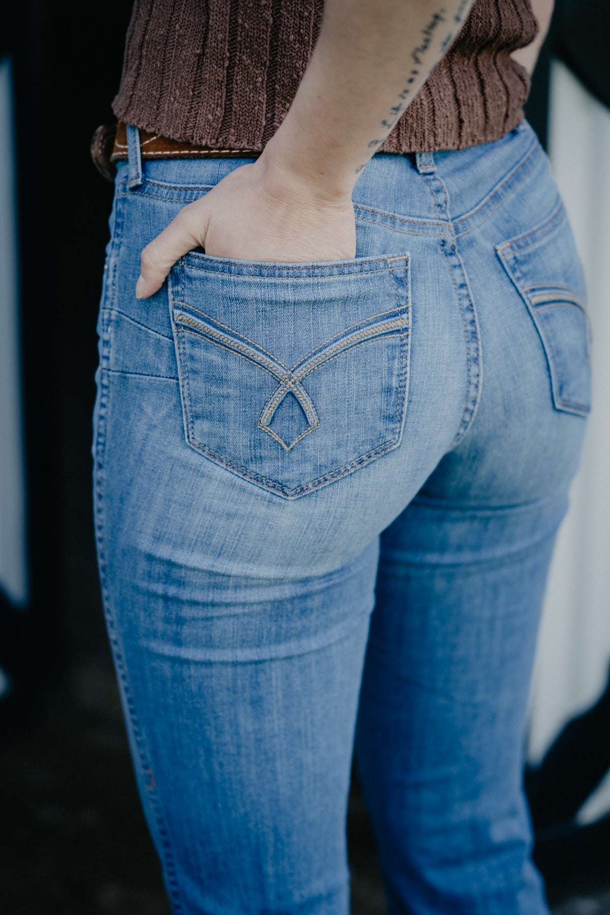 'Lorena' High Rise Bootcut Jean by Ariat (Sizes 24-34)