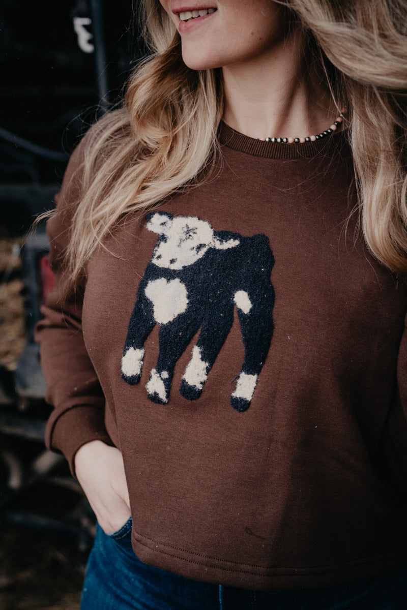 Baldie Calf Crewneck (S/M to 2X/3X)