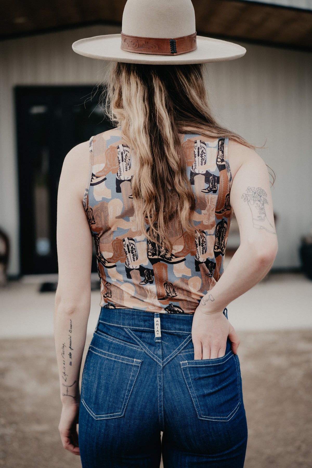 'Hadi' Boot Lovin' Tank (2X Only)