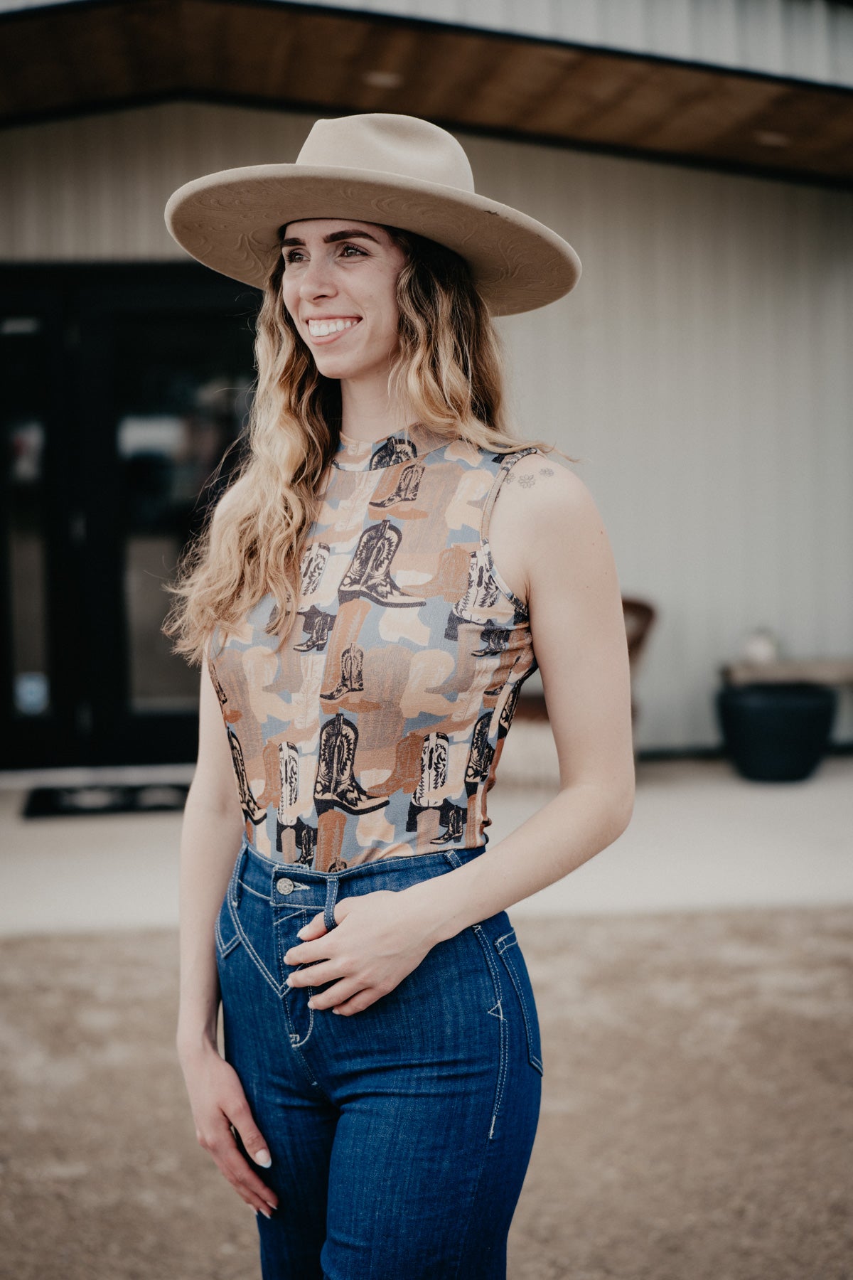 'Hadi' Boot Lovin' Tank (2X Only)