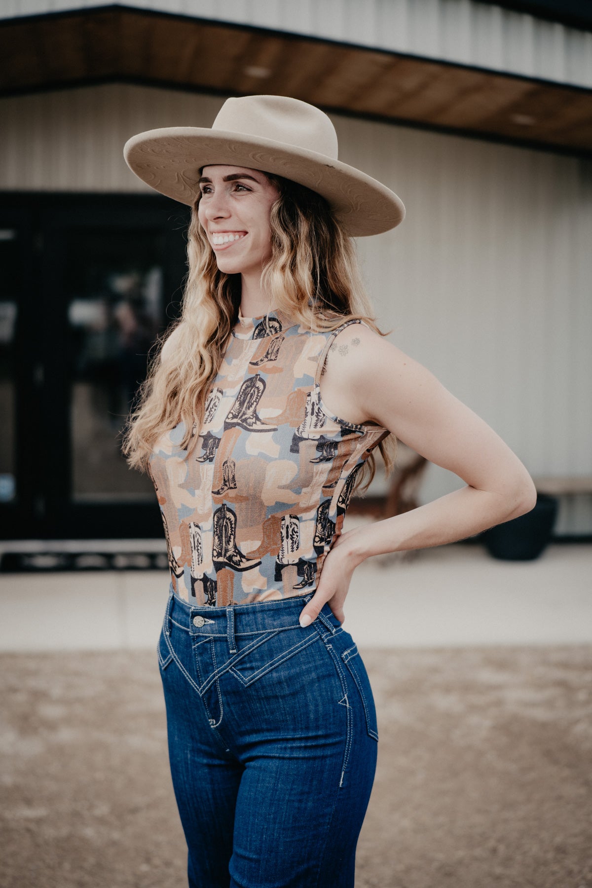 'Hadi' Boot Lovin' Tank (2X Only)