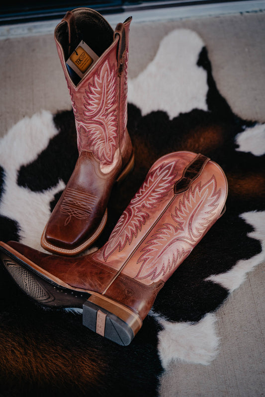 Ariat 'Frontier Calamity Jane' Western Boot - Metallic Desert Sunrise (Sizes 6.5, 7 B width only)