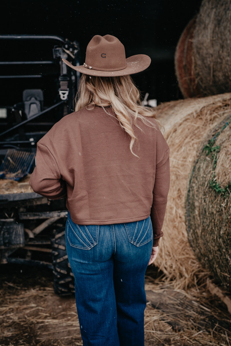 Baldie Calf Crewneck (S/M to 2X/3X)