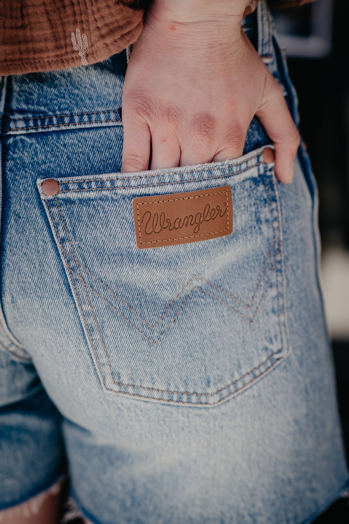 'Stella' Wrangler Cowboy Cut Short 5.5" Inseam (24-33)