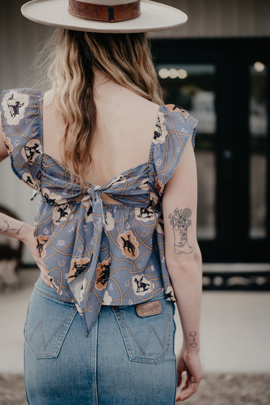 'Lasso Lady' Blouse (XS-XL)