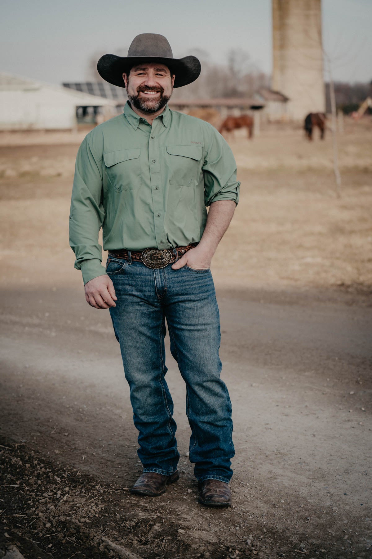 'Hamilton' Men's Ariat M5 Pro Series Straight Leg Jean (Size 28-42)