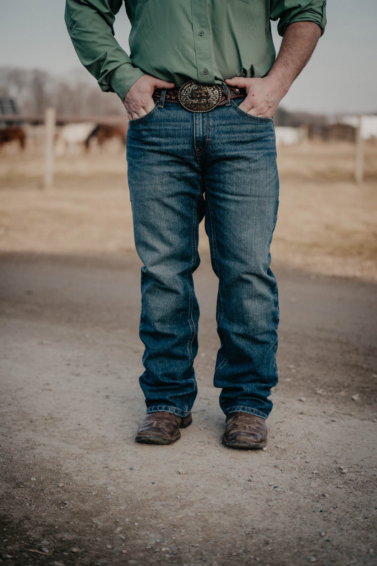 'Hamilton' Men's Ariat M5 Pro Series Straight Leg Jean (Size 28-42)