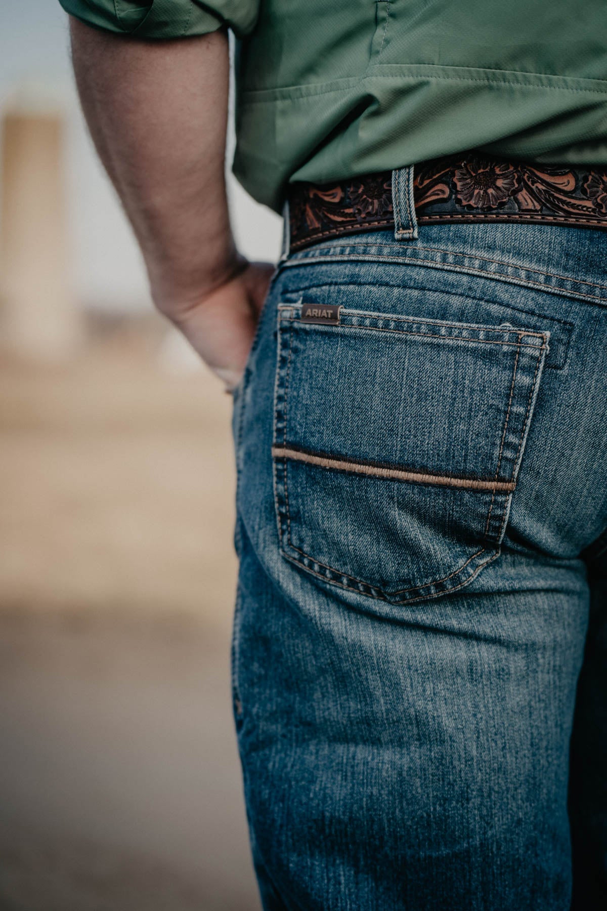 'Hamilton' Men's Ariat M5 Pro Series Straight Leg Jean (Size 28-42)