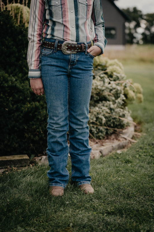 'Wendy' Wrangler Girls Retro Bootcut (4-14)