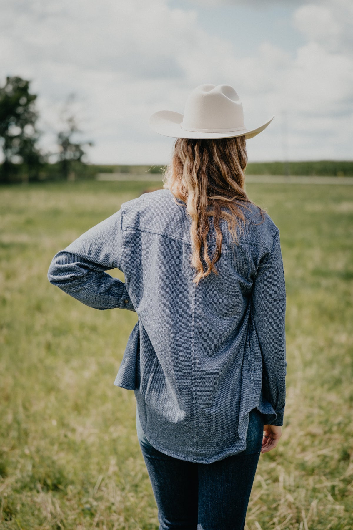 'Mercantile' Ariat Indigo Oversized Shacket (XS-XXL)